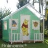 Casinha de Boneca Altu. 1,90 x Larg.1,52 x 1,80