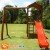 Playground em madeira de eucalipto com 02 Balanços | Animamix