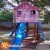 Casa do Tarzan Camuflada Rosa e Lilás | Animamix