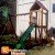 Casa do Tarzan de eucalipto - Escorregador de ferro | Animamix