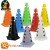 Kit Cone Furado para Barreiras - 08 Unidades | Animamix