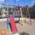 Playground Infantil de Eucalipto Colorido | Animamix