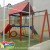 Playground Torre com 01 Balanço escorregador lateral | Animamix