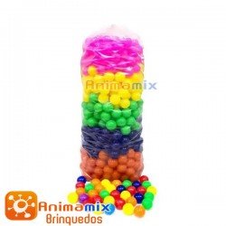 Saco de bolinhas coloridas 500 unidades | Animamix