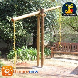 Gangorra Suspensa Cabo de Guerra - Pet Agility | Animamix