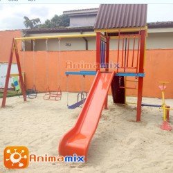 Playground  Torre com gangorra | Animamix